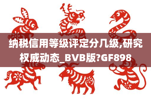 纳税信用等级评定分几级,研究权威动态_BVB版?GF898