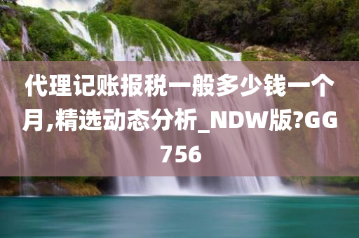 代理记账报税一般多少钱一个月,精选动态分析_NDW版?GG756