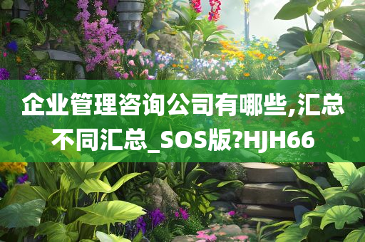 企业管理咨询公司有哪些,汇总不同汇总_SOS版?HJH66