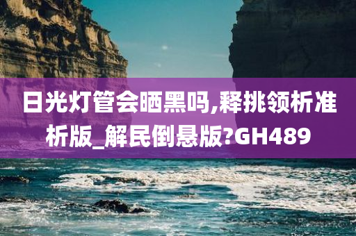 日光灯管会晒黑吗,释挑领析准析版_解民倒悬版?GH489