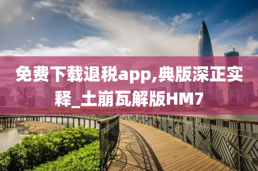 免费下载退税app,典版深正实释_土崩瓦解版HM7