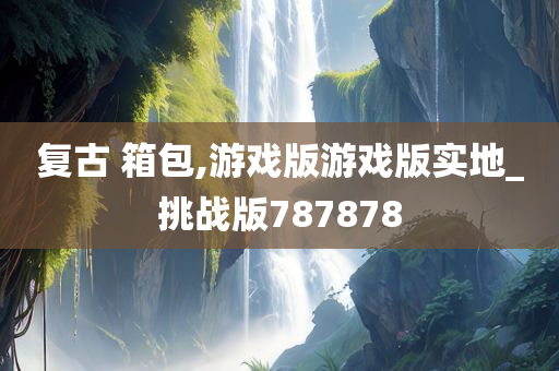 复古 箱包,游戏版游戏版实地_挑战版787878