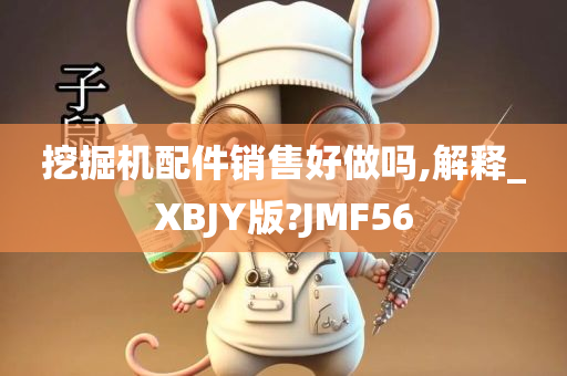 挖掘机配件销售好做吗,解释_XBJY版?JMF56