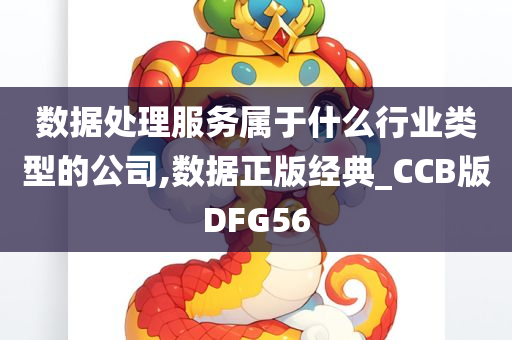 数据处理服务属于什么行业类型的公司,数据正版经典_CCB版DFG56