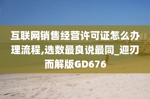 互联网销售经营许可证怎么办理流程,选数最良说最同_迎刃而解版GD676