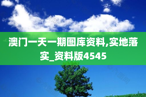 澳门一天一期图库资料,实地落实_资料版4545