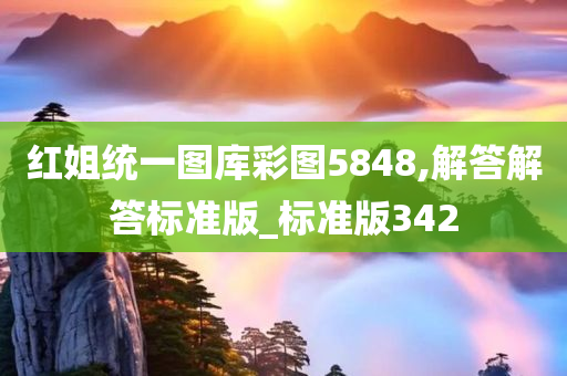 红姐统一图库彩图5848,解答解答标准版_标准版342