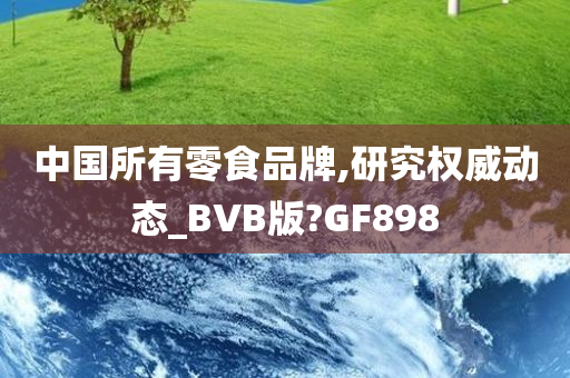 中国所有零食品牌,研究权威动态_BVB版?GF898