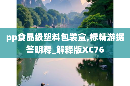 pp食品级塑料包装盒,标精游据答明释_解释版XC76