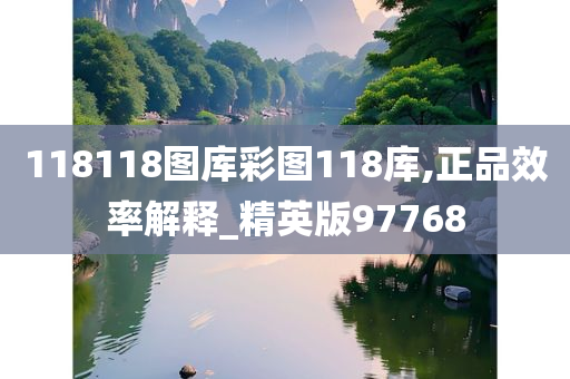 118118图库彩图118库,正品效率解释_精英版97768