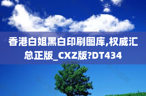 香港白姐黑白印刷图库,权威汇总正版_CXZ版?DT434