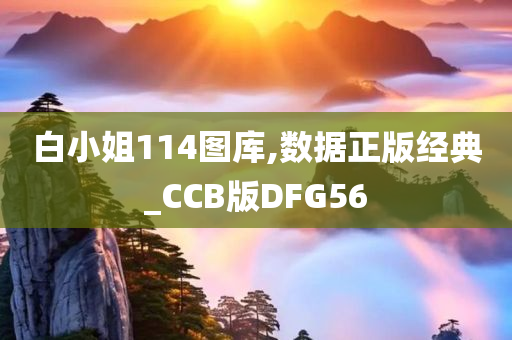 白小姐114图库,数据正版经典_CCB版DFG56