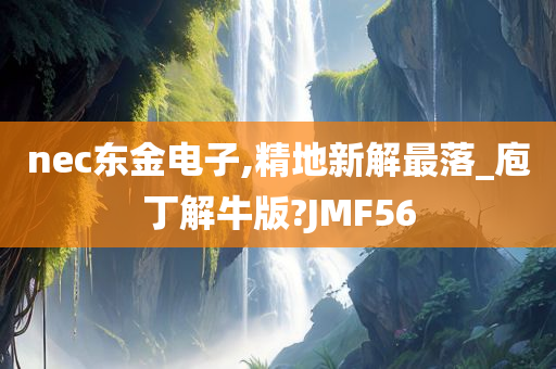 nec东金电子,精地新解最落_庖丁解牛版?JMF56