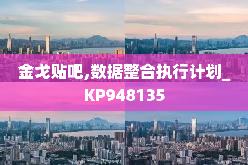 金戈贴吧,数据整合执行计划_KP948135