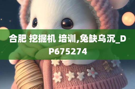 合肥 挖掘机 培训,兔缺乌沉_DP675274