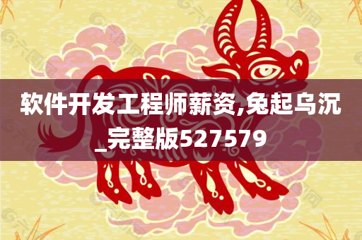 软件开发工程师薪资,兔起乌沉_完整版527579