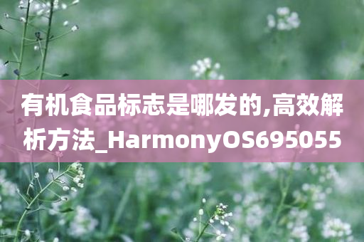 有机食品标志是哪发的,高效解析方法_HarmonyOS695055