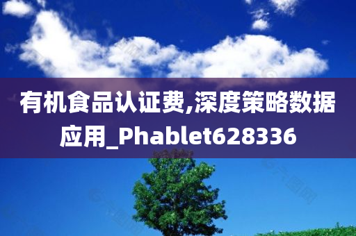 有机食品认证费,深度策略数据应用_Phablet628336