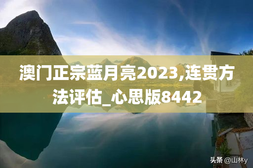 澳门正宗蓝月亮2023,连贯方法评估_心思版8442