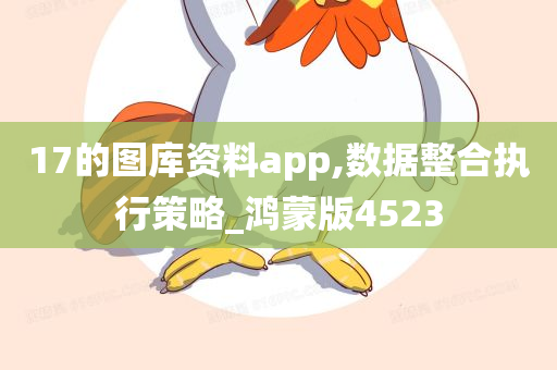 17的图库资料app,数据整合执行策略_鸿蒙版4523