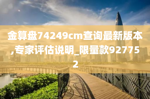 金算盘74249cm查询最新版本,专家评估说明_限量款927752