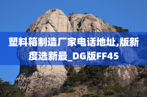 塑料箱制造厂家电话地址,版新度选新最_DG版FF45