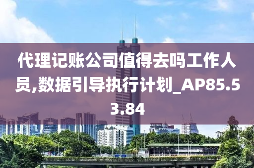 代理记账公司值得去吗工作人员,数据引导执行计划_AP85.53.84