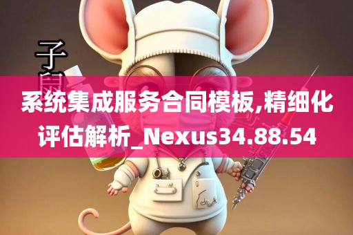 系统集成服务合同模板,精细化评估解析_Nexus34.88.54