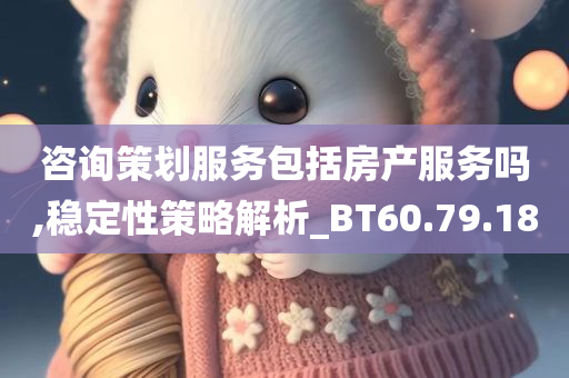 咨询策划服务包括房产服务吗,稳定性策略解析_BT60.79.18