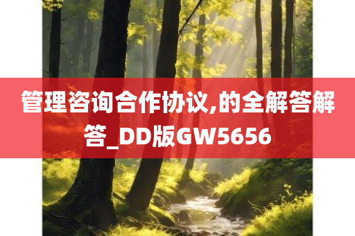 管理咨询合作协议,的全解答解答_DD版GW5656