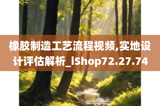 橡胶制造工艺流程视频,实地设计评估解析_iShop72.27.74