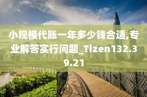 小规模代账一年多少钱合适,专业解答实行问题_Tizen132.39.21