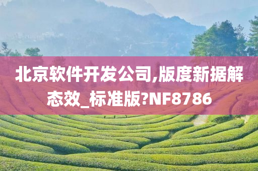 北京软件开发公司,版度新据解态效_标准版?NF8786