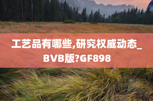 工艺品有哪些,研究权威动态_BVB版?GF898